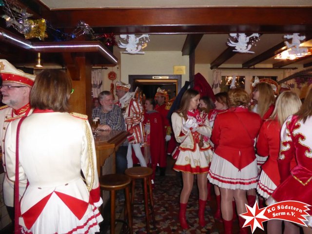 16.02.2017 - Wagenbauessen Prinzengarde mit Stadtprinz