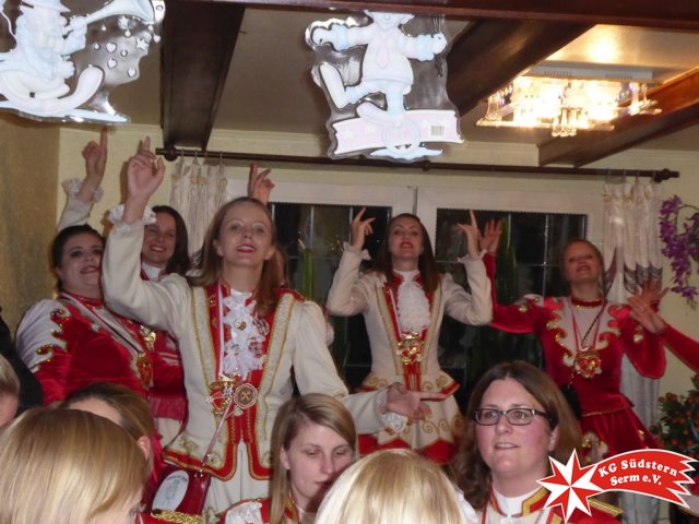 16.02.2017 - Wagenbauessen Prinzengarde mit Stadtprinz