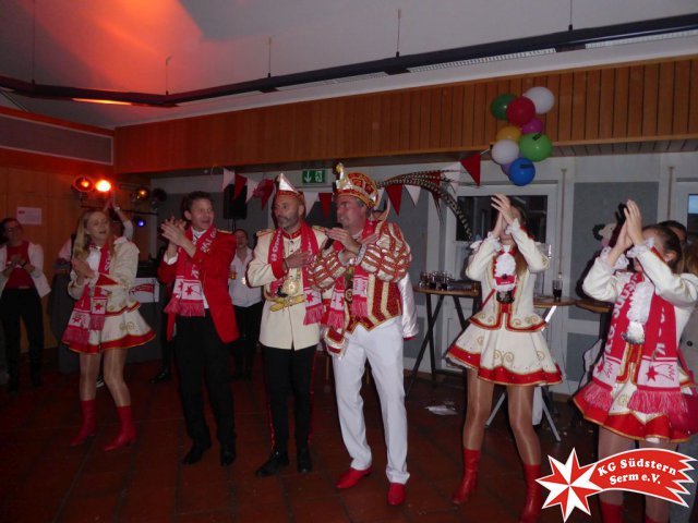 11.11.2018 - Hoppeditzerwachen in Serm